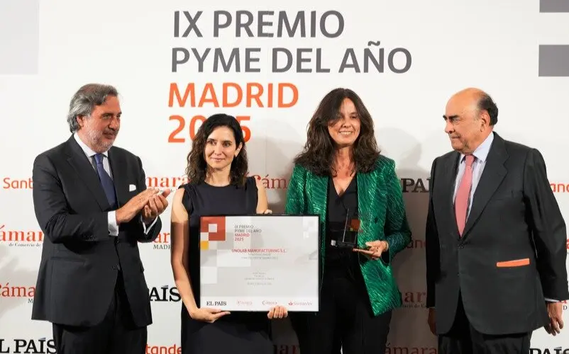 Isabel Díaz Ayuso, en la IX edición del Premio  Pyme - Foto Comunidad de Madrid
