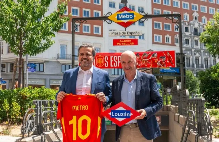 El consejero Rodrigo y el presidente de la RFEF, Rafael Louzán, han dado a conocer la iniciativa - Foto Comunidad de Madrid