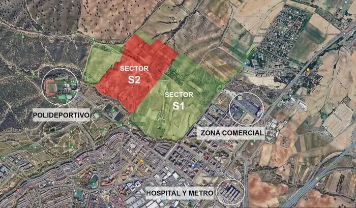 plano situación Ayuntamiento de San Sebastián de los Reyes