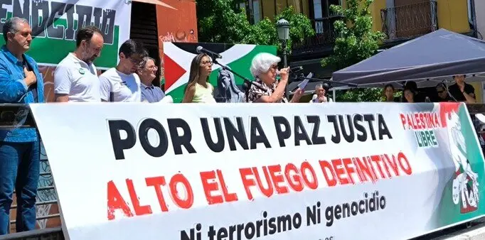 Manifestacia Palestina Libre - PSOE M