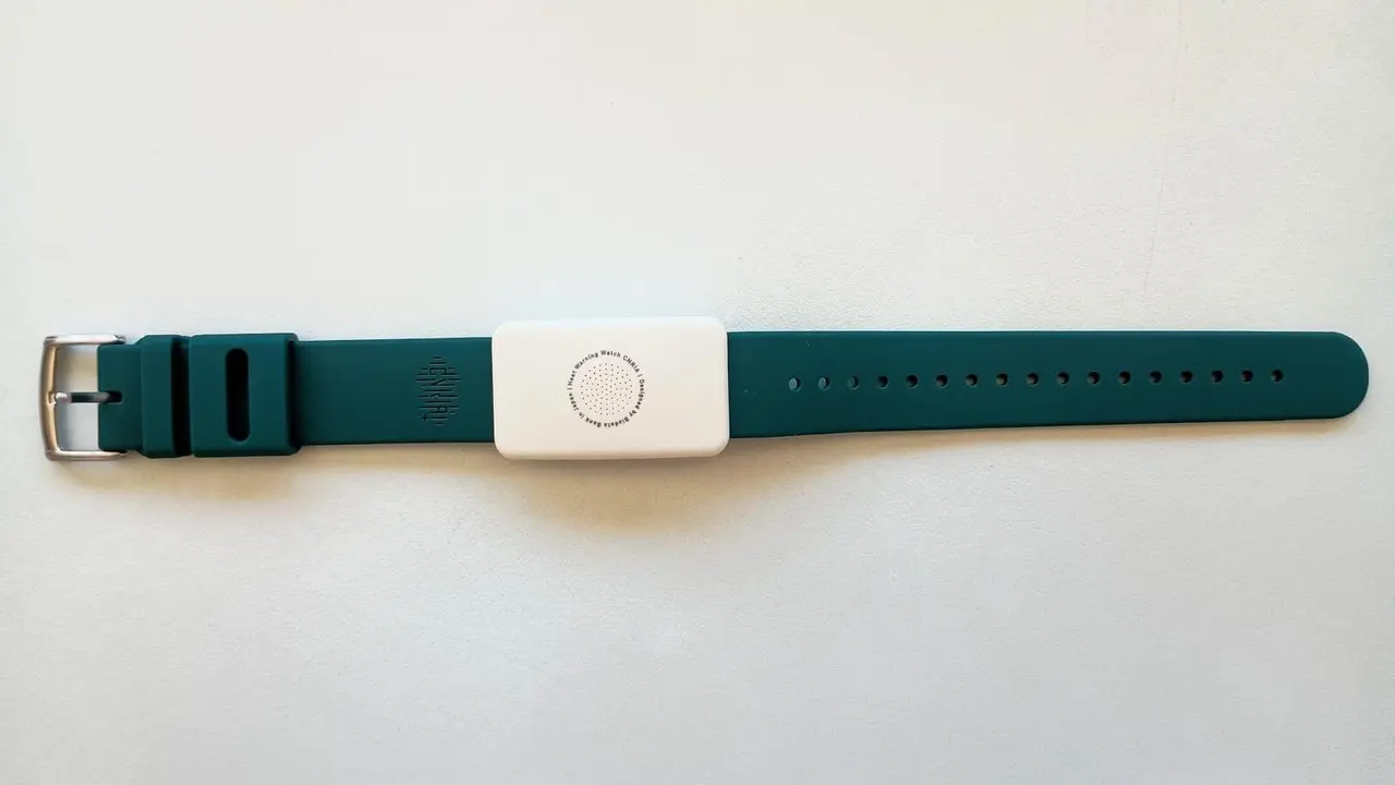pulsera inteligente de los barrenderos de Alcalá de Henares