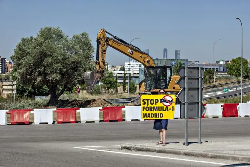 Plataforma Stop Fórmula 1 Madrid