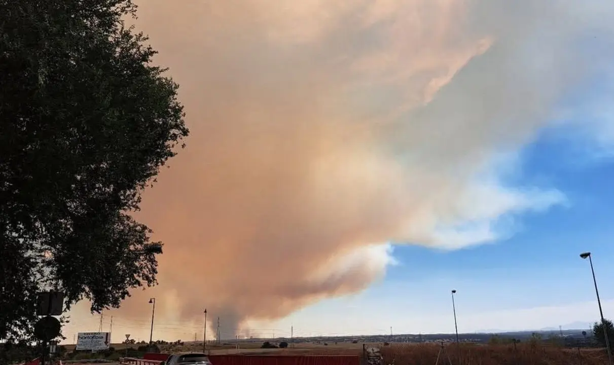 Incendio Méntrida 
