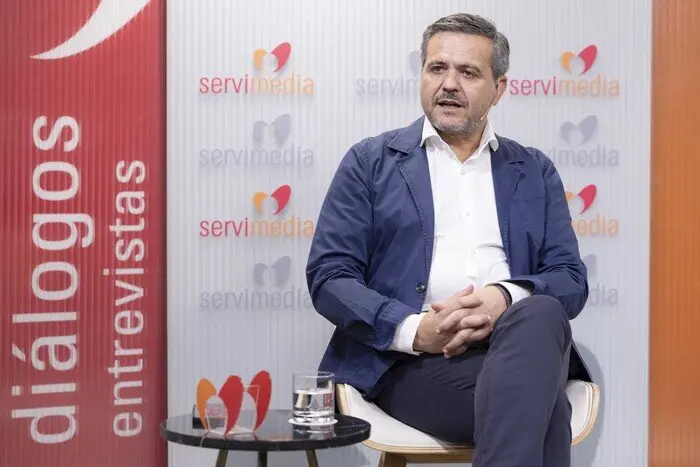 Jorge Rodrigo en Servimedia | Foto de Jorge Villa