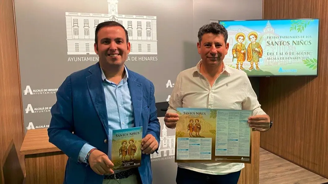 Presentación Fiestas de los Santos Niños 2025 - Foto Ayuntamiento Alcalá de Henares