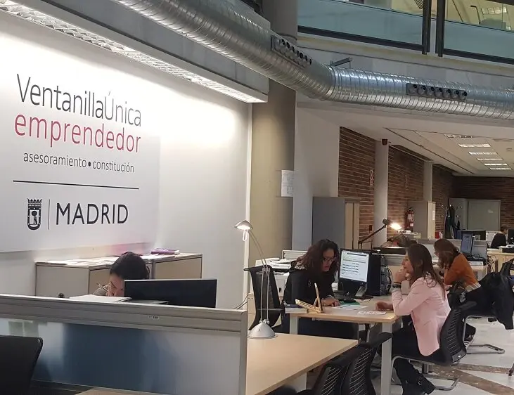 Imagen de archivo de la Ventanilla Única del Emprendedor (VUE)