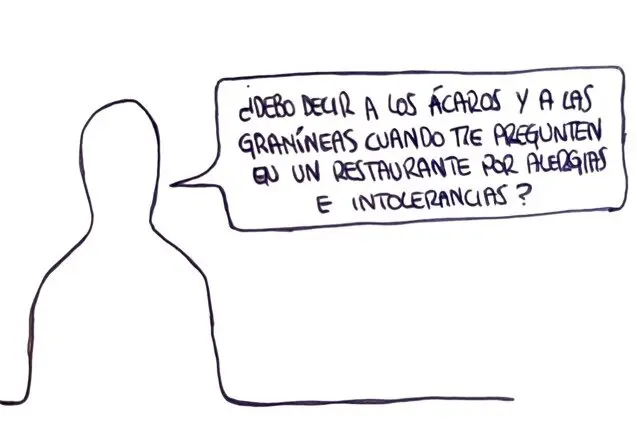 Alergias e intolerancias - Las Viñetas de Manuel Franganillo