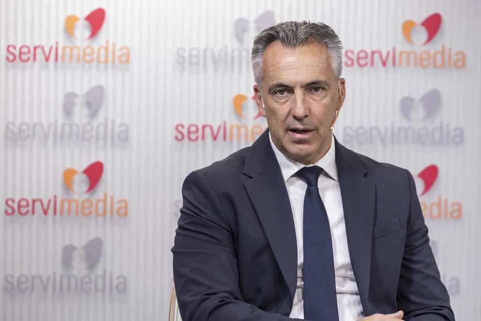 Carlos Novillo, en Servimedia | Foto de Jorge Villa