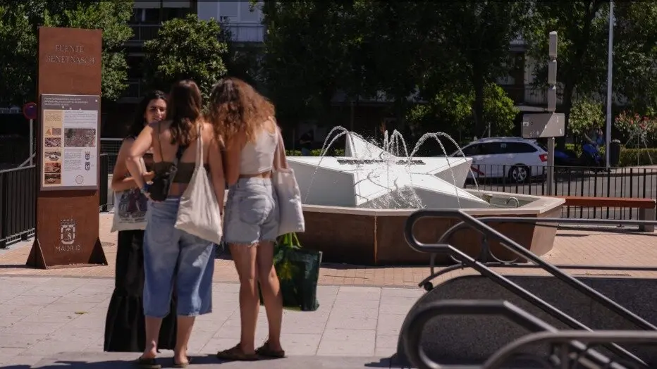 La fuente Benetnasch, en el distrito de Latina - Foto Ayuntamiento de Madrid