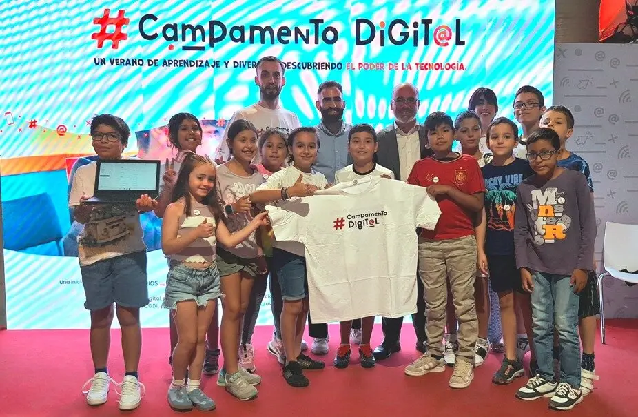 Campamento Digital Madrid - Foto Delegación de Gobierno en Madrid