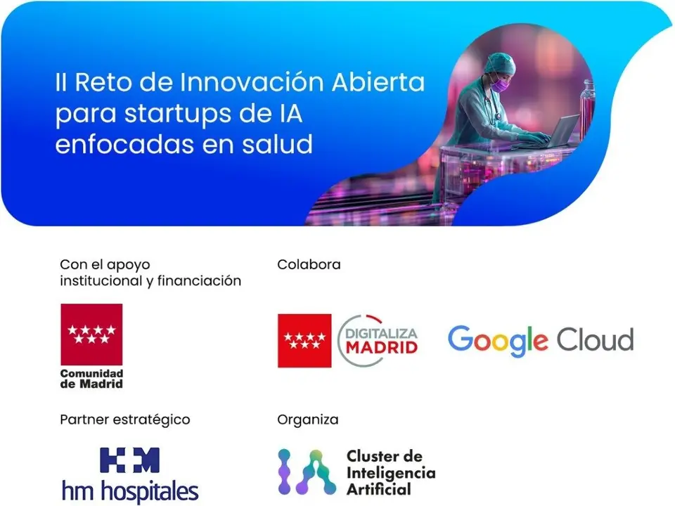 II Reto de Innovación Abierta para startups de IA enfocadas en Salud