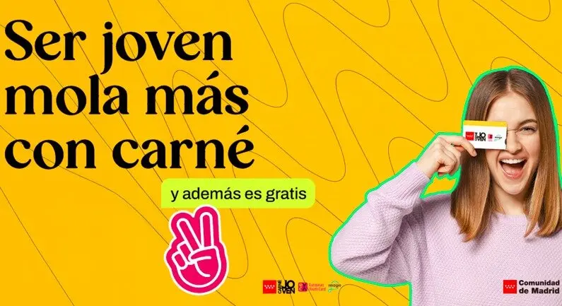 Carnet Joven - Foto Comunidad de Madrid