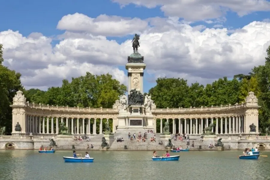 Estanque parque de El Retiro - Foto Ayuntamiento de Madrid