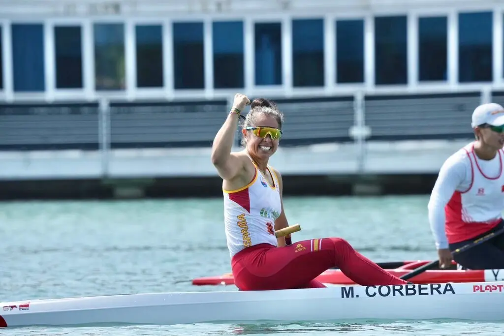 María Corbera en el Mundial de piragüismo - X @RFEPiraguismo