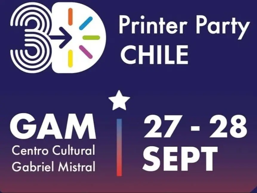 La 3D Printer Party viaja de Madrid a Chile