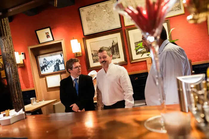 Mariano de Paco Serrano visitando la casa de Vicente Aleixandre - Comunidad de Madrid