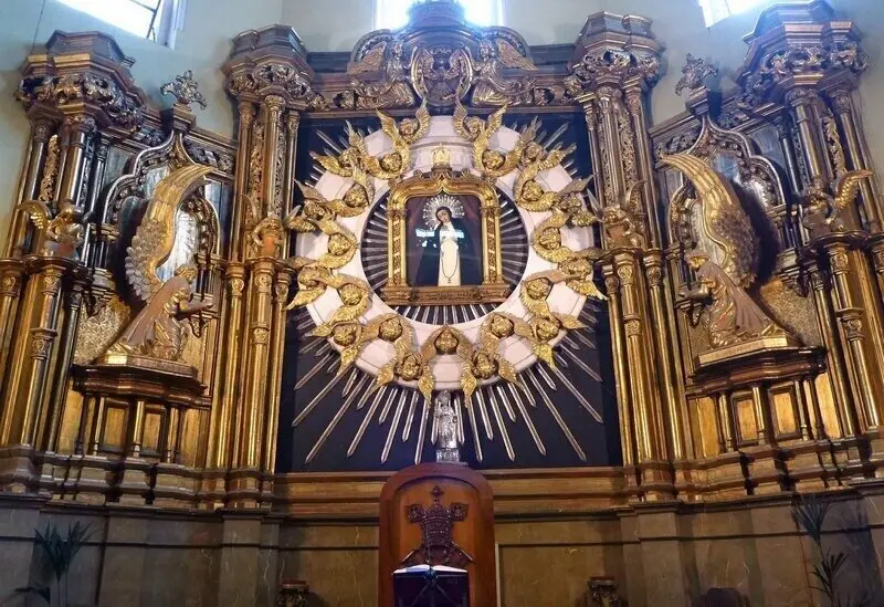 Imagen de archivo del interior de la parroquia de la Virgen de la Paloma y San Pedro el Real