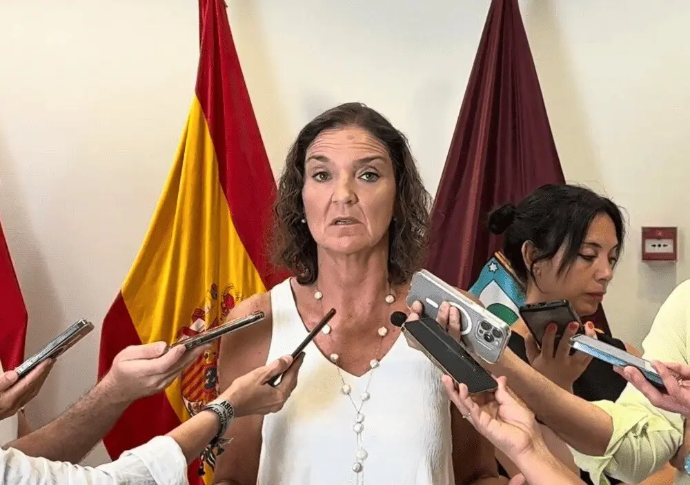 La portavoz del PSOE en el Ayuntamiento de Madrid, Reyes Maroto, | Foto de PSOE