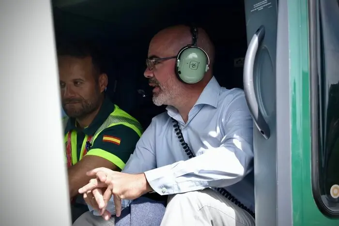 El delegado del Gobierno este sábado | Foto de la Delegación del Gobierno en Madrid
