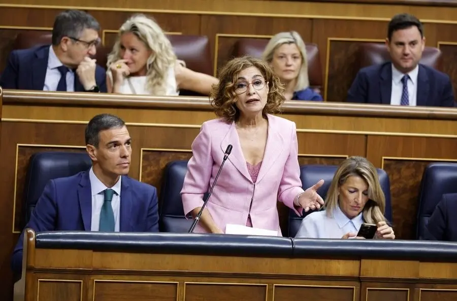 Montero, en una intervención en el Congreso | Foto del Congreso