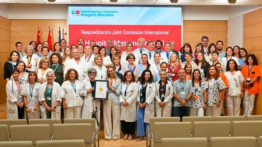 La viceconsejera de Sanidad ha clausurado hoy el acto de reacreditación de este complejo público - Foto Comunidad de Madrid