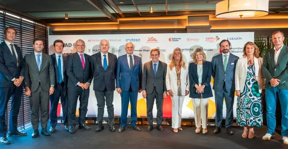 Albert, en la clausura de la primera sesión del Madrid Investment Forum celebrada en el Club Financiero Génova - Foto Comunidad de Madrid