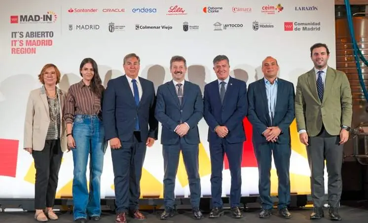 El consejero De Paco Serrano, durante su participación en  Madrid Investment Forum  2025- Foto Comunidad de Madrid