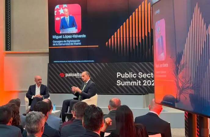 El consejero López-Valverde, en la clausura del Public Summit- Foto Comunidad de Madrid