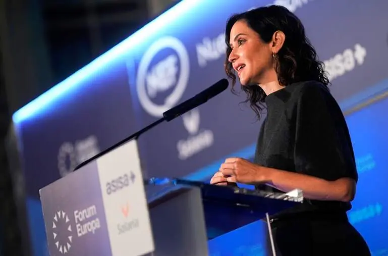 Isabel Díaz Ayuso Forum Europa - Foto Comunidad de Madrid