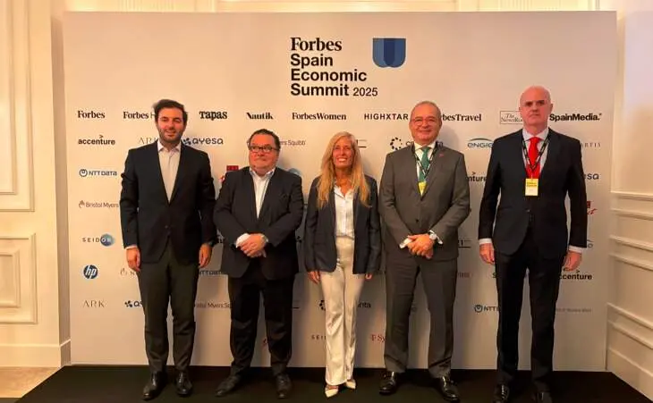 Rocío Albert, en la apertura de la segunda jornada del primer Forbes Spain Economic Summit - Foto Comunidad de Madrid