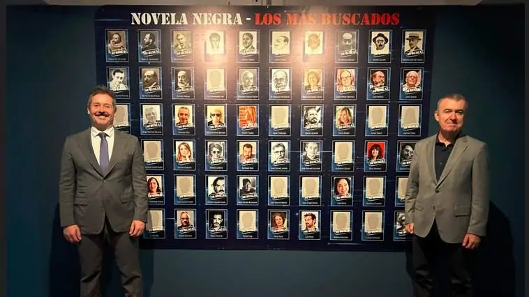 El consejero De Paco Serrano ha presentado Un Madrid de  novela… negra - Foto Comunidad de Madrid