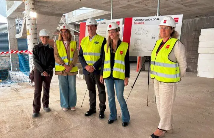 La viceconsejera de Sanidad ha visitado hoy las obras del dispositivo de Atención  Primaria - Foto Comunidad de Madrid
