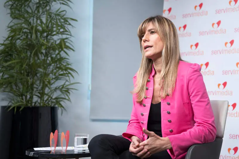 Begoña Gómez en Servimedia | Foto de Servimedia/Jorge Villa