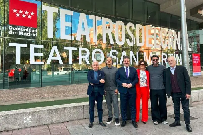 Mariano de Paco Serrano, en la presentación de la programación, dentro del ciclo Canal Hispanidad - Foto Comunidad de Madrid