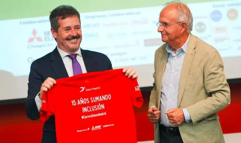 El consejero De Paco Serrano ha presentado la Carrera por  la Inclusión - Foto Comunidad de Madrid