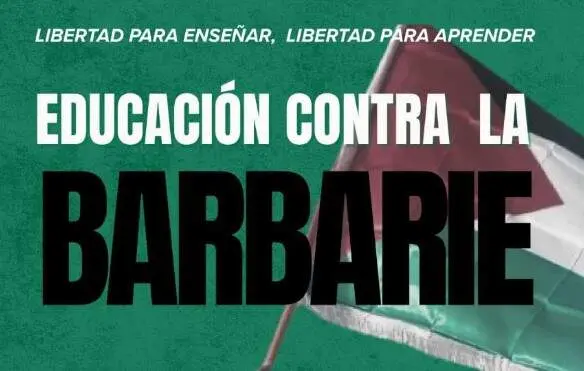 Cartel de la convocatoria de paros - Educación CCOO Madrid 