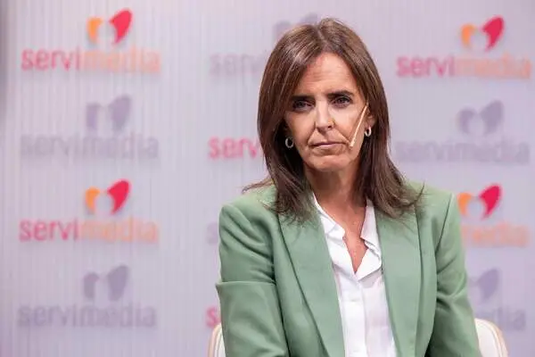La vicesecretaria de Sanidad y Política Social del PP, Carmen Fúnez, en Servimedia | Foto de Jorge Villa