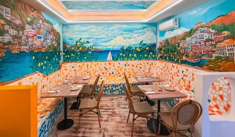 Restaurante italiano Dolce Positano en Madrid