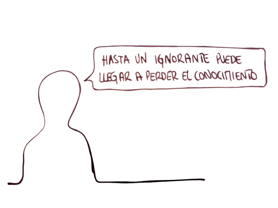 Ignorante - Las Viñetas de Manuel Franganillo