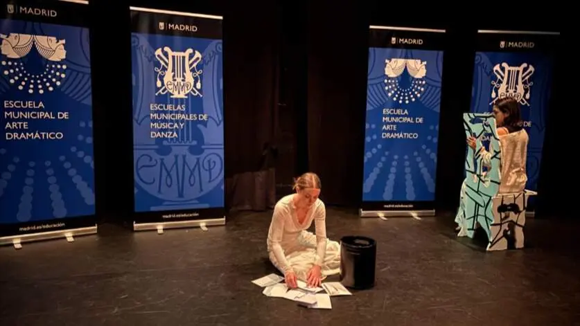 Alumnado cursos teatro - Foto Ayuntamiento de Madrid