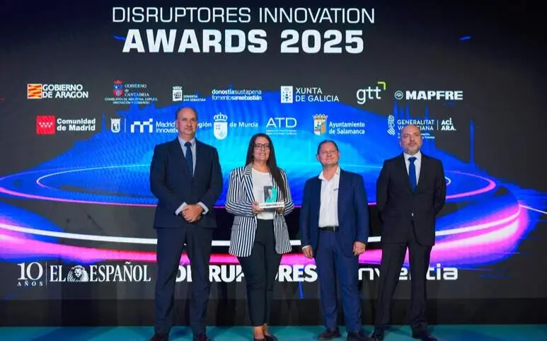 El consejero López-Valverde, en los Disruptores Innovation Awards 2025 - Foto Comunidad de Madrid