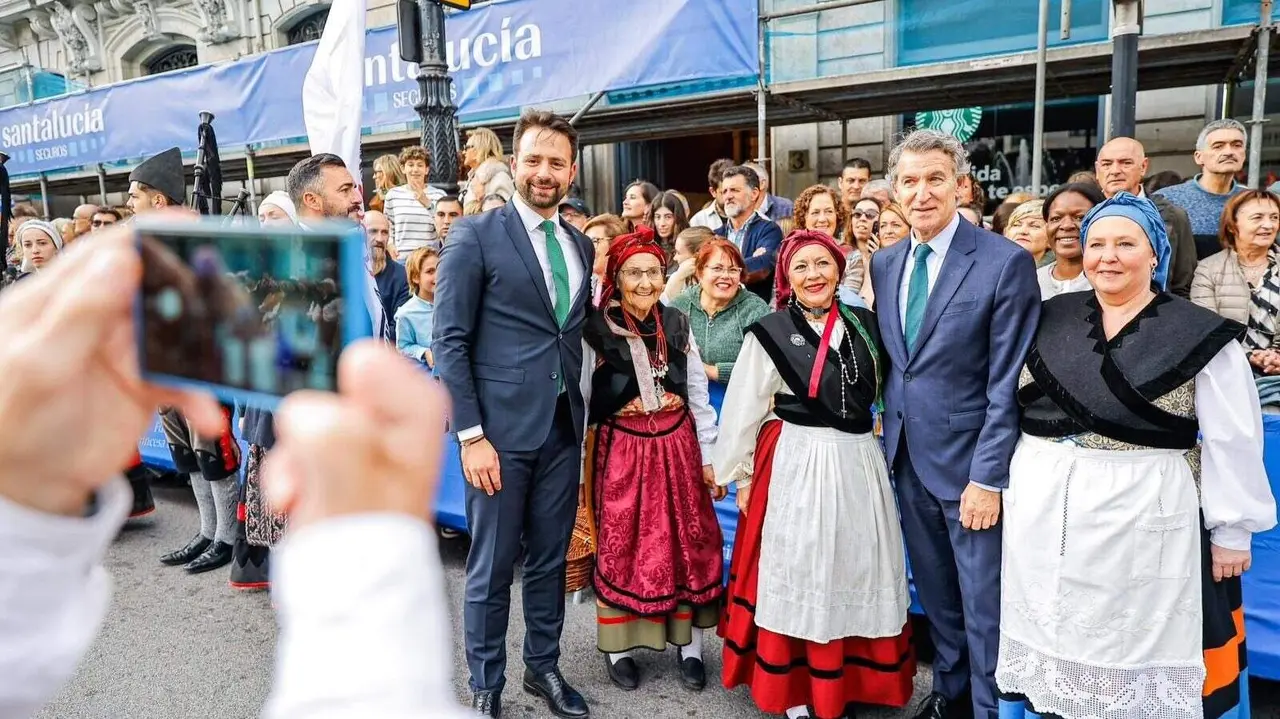 Feijóo, ayer viernes en Asturias con motivo de los Premios Princesa de Asturias | Foto del PP