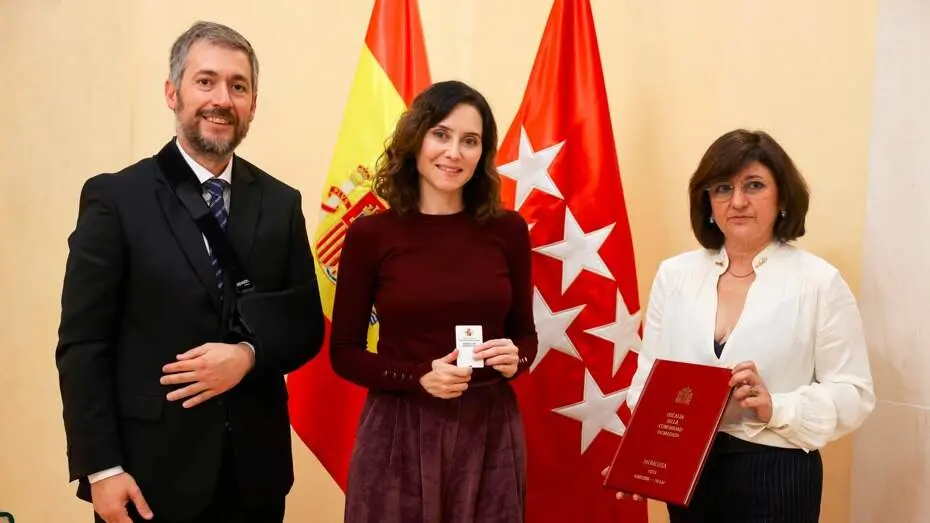 Díaz Ayuso recibe la Memoria de actividades de la Fiscalía de Madrid en 2024 - Foto Comunidad de Madrid