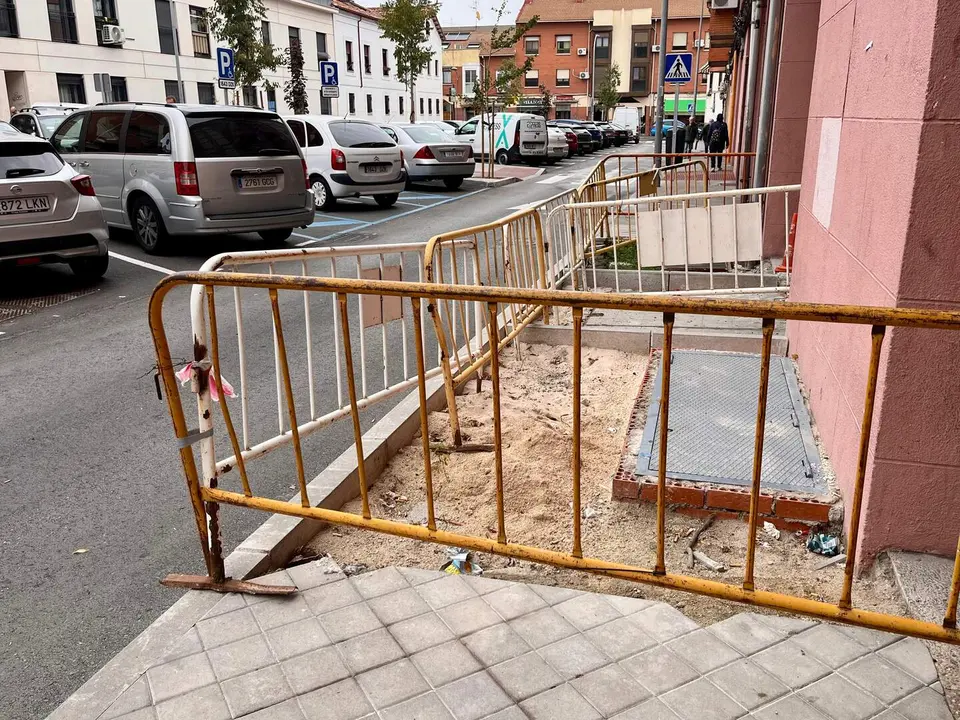 obras iberdrola calle nicaragua