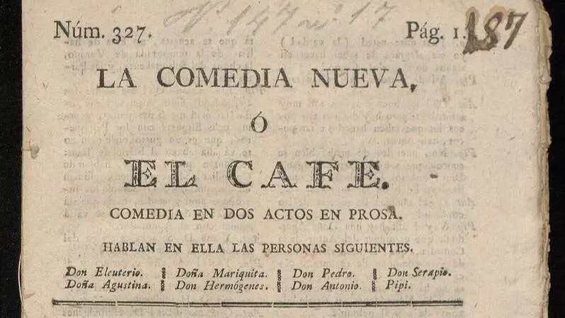 La comedia nueva, o el café - Real Academia Española
