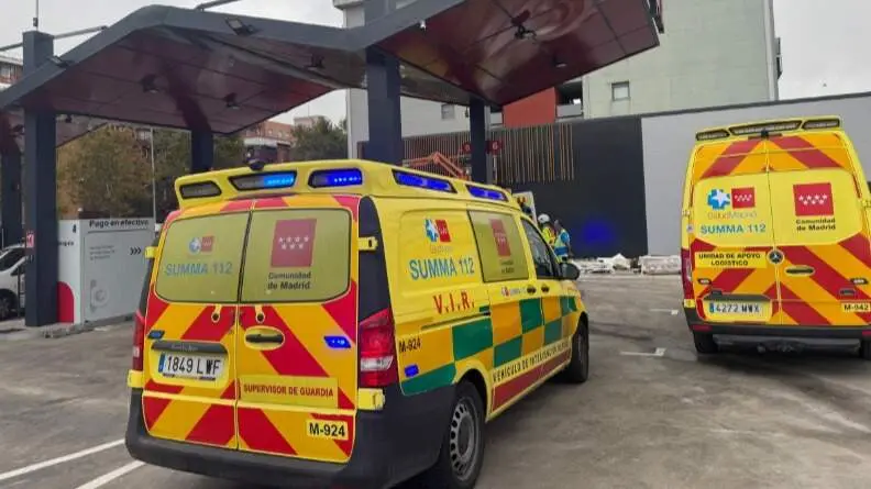 Ambulancias de Summa 112 - Foto archivo Emergencias Comunidad de Madrid