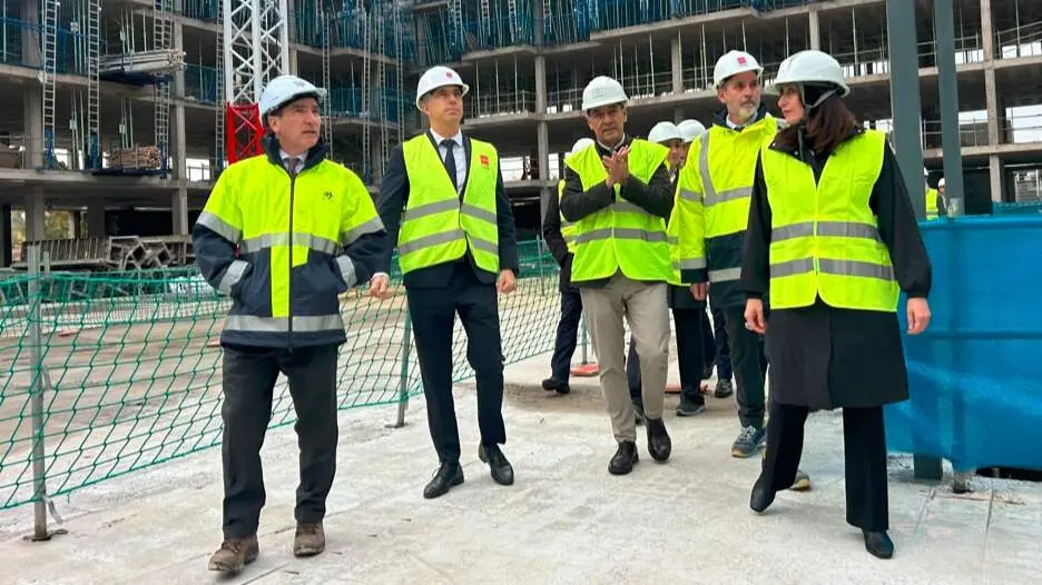 El consejero Novillo ha hecho balance hoy del primer año de la Ley de Medidas urbanísticas para la promoción de vivienda protegida - Foto Comunidad de Madrid