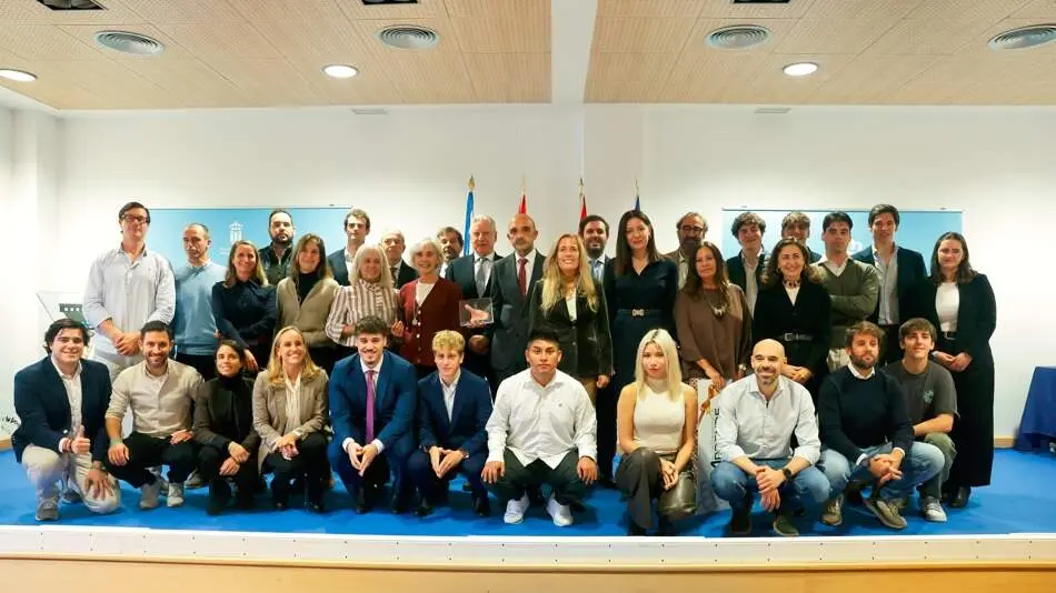 Albert, en la clausura de la I Edición de los Premios Majadahonda - Foto Comunidad de Madrid