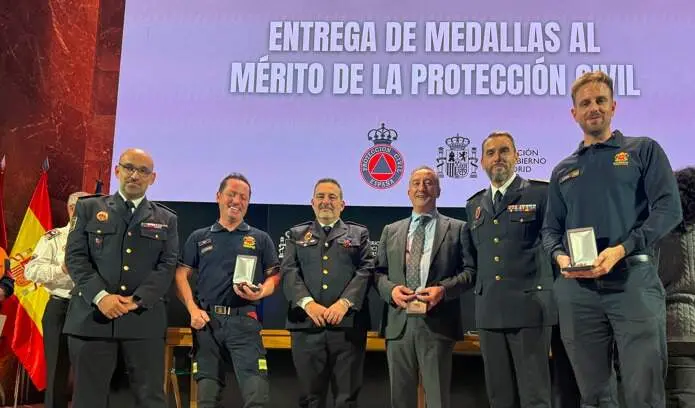 Medallas al Mérito de Protección Civil - Foto Comunidad de Madrid