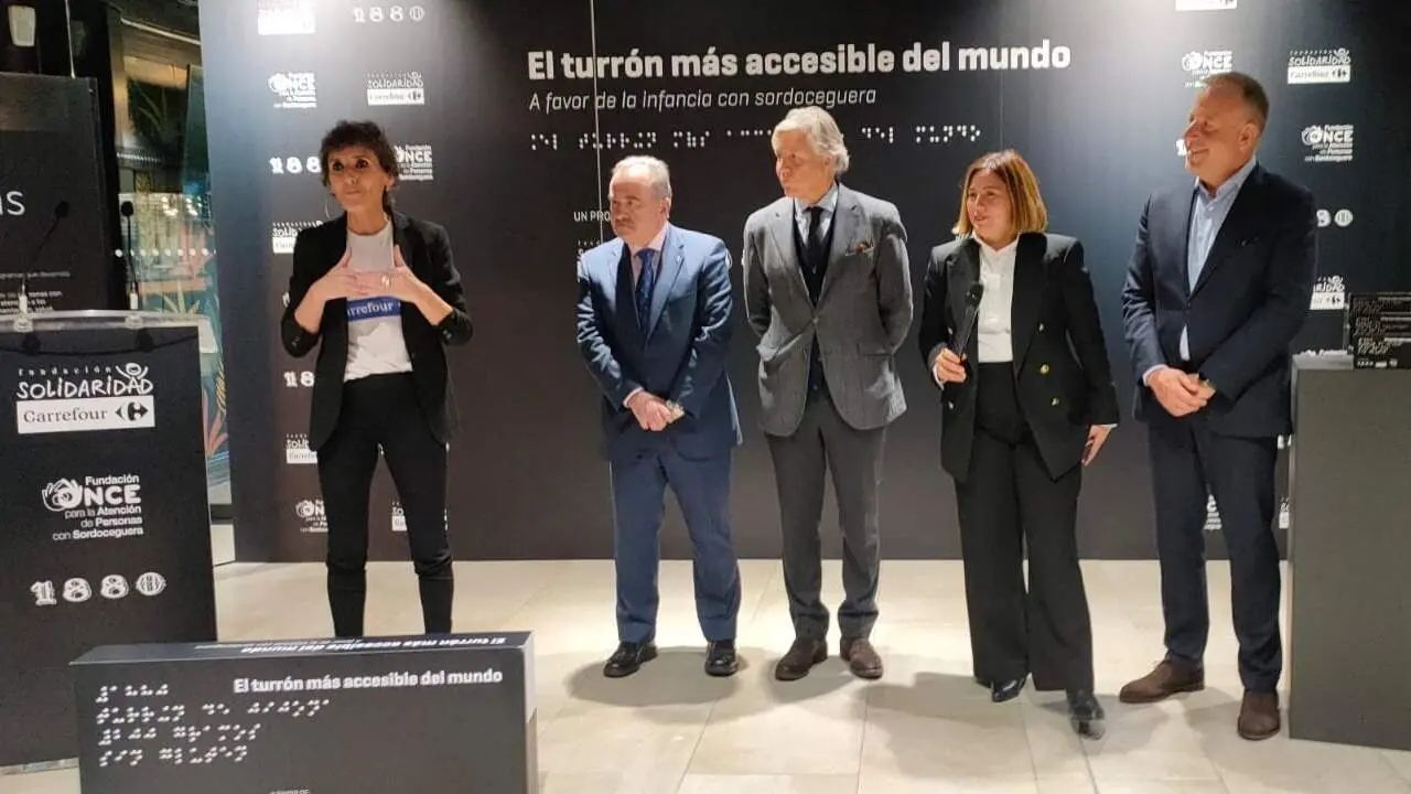 Presentaci&oacute;n el turr&oacute;n "m&aacute;s accesible del mundo" - Foto El Diario de Madrid